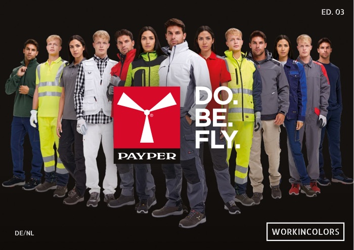 Payper-Katalog: Work in Colors (Titelseite)