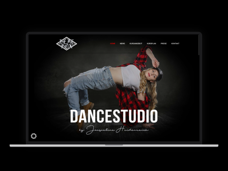 Beatbox Dance Studio – Webdesign-Referenz von webstudiopfalz