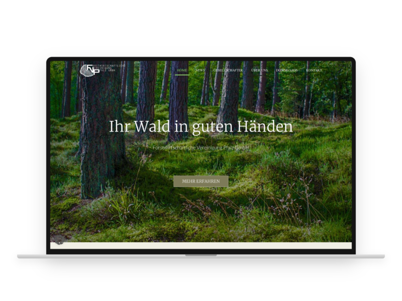 FV Pfalz – Webdesign-Referenz von webstudiopfalz