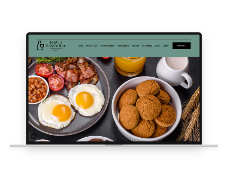 Joshs Esscobar – Webdesign-Referenz von webstudiopfalz
