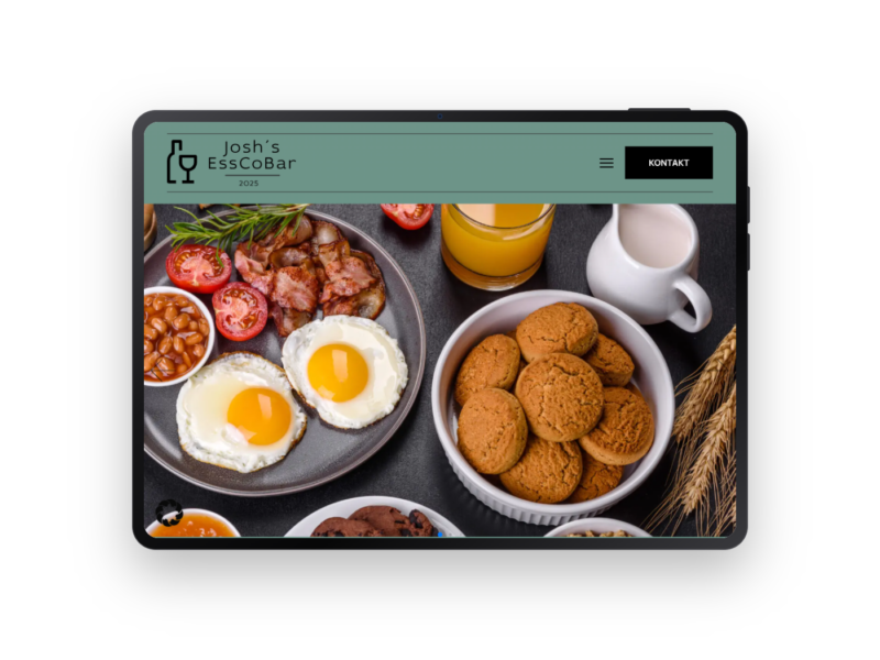 Joshs Esscobar – Webdesign-Referenz von webstudiopfalz
