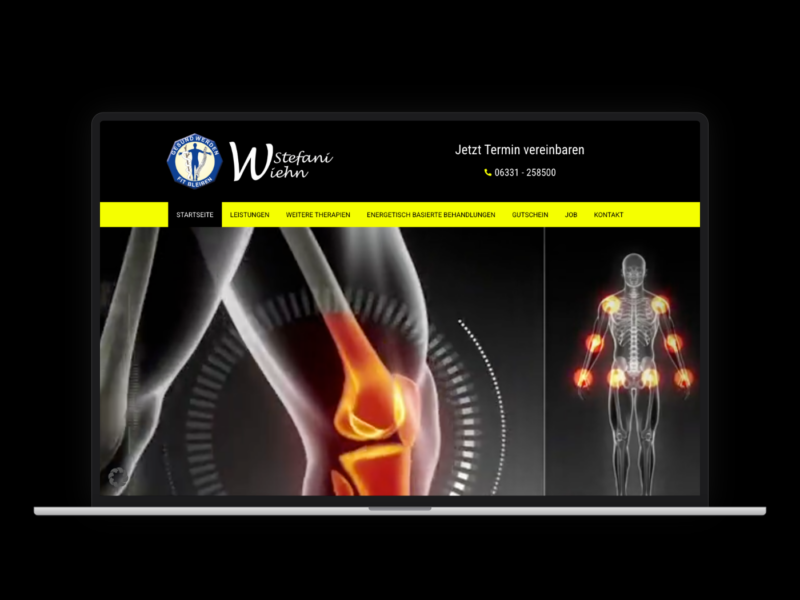 Physio Naturheilkunde Rodalben – Webdesign-Referenz von webstudiopfalz